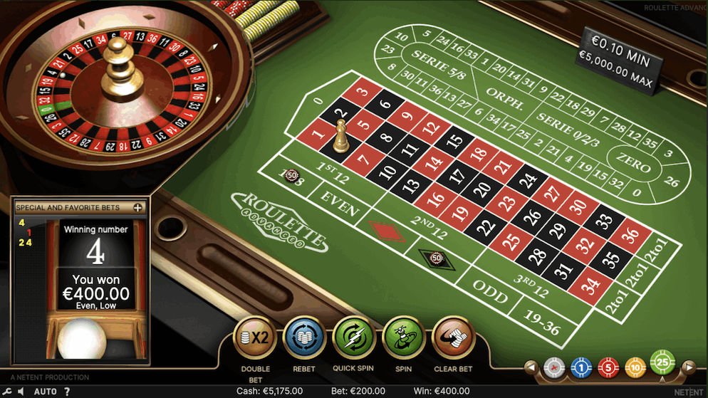 Roulette Advanced by NetEnt - 3